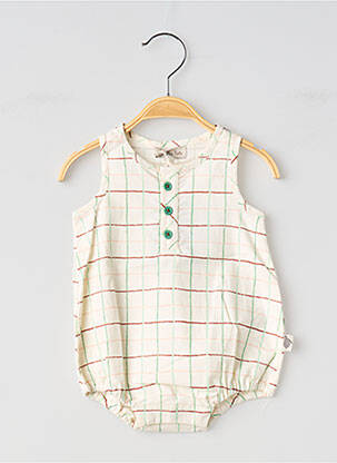 Salopetă pentru bebeluși bej MOULIN ROTY copil