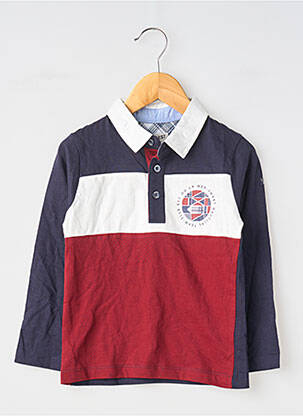 Polo albastru ELLE EST OU LA MER băiat