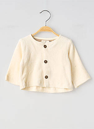 Vestă cu mâneci lungi bej SO FAMILY copil