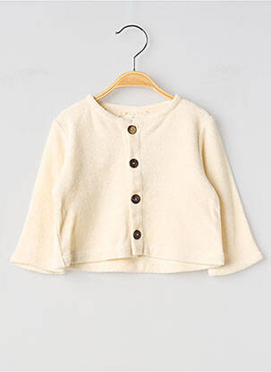 Vestă cu mâneci lungi bej SO FAMILY copil