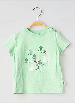 Tricou verde MOULIN ROTY fată