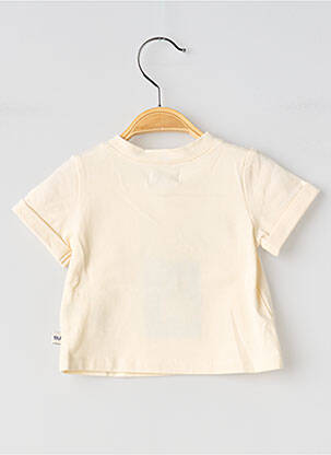 Tricou elasticitate mâneci scurte bej MOULIN ROTY fată