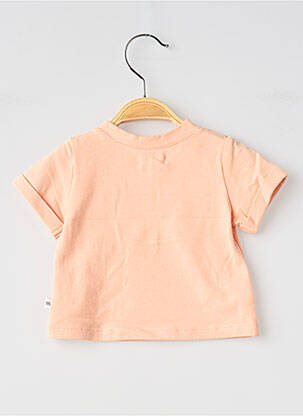Tricou elasticitate mâneci scurte roz MOULIN ROTY fată