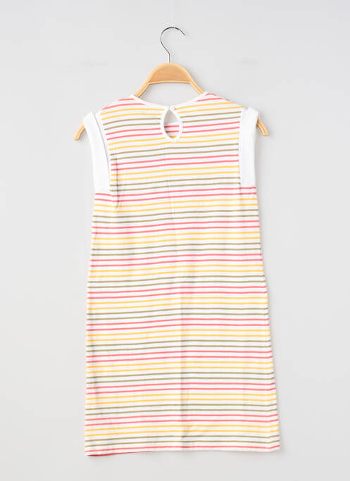 Rochie scurtă galben ELLE EST OU LA MER fată