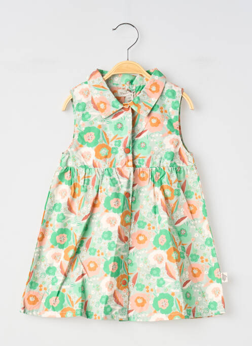 Rochie scurtă verde MOULIN ROTY fată