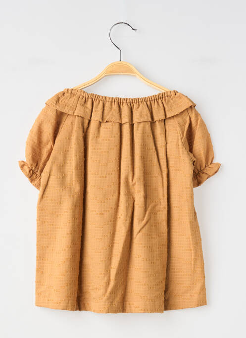 Rochie scurtă maro SO FAMILY fată