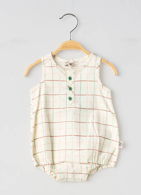 Salopetă pentru bebeluși bej MOULIN ROTY copil