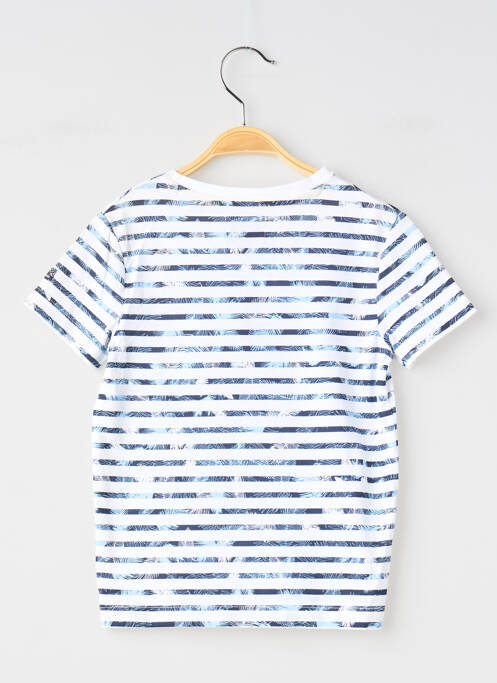 Tricou alb ELLE EST OU LA MER băiat