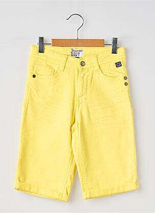 Bermudă galben ELLE EST OU LA MER băiat