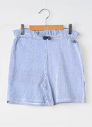 Șort albastru ELLE EST OU LA MER fată