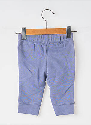 Pantalon drept croială dreaptă talie elastică albastru MOULIN ROTY băiat