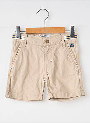 Bermudă bej ELLE EST OU LA MER băiat