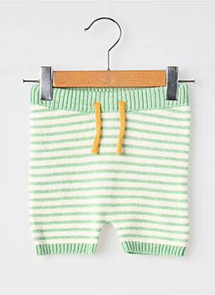 Șort elasticitate talie elastică verde MOULIN ROTY băiat