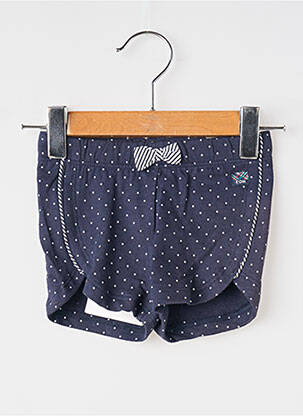 Șort albastru ELLE EST OU LA MER fată