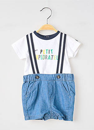 Set pantaloni albastru ELLE EST OU LA MER băiat