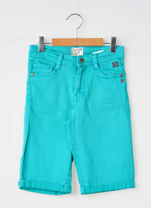 Bermudă albastru ELLE EST OU LA MER băiat