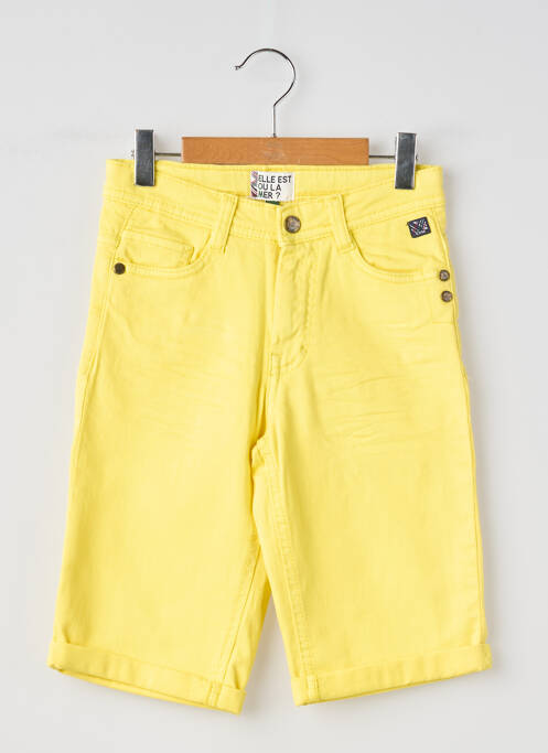 Bermudă galben ELLE EST OU LA MER băiat