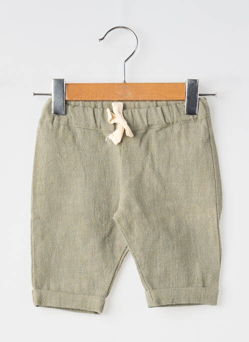 Pantalon drept verde ELLE EST OU LA MER băiat