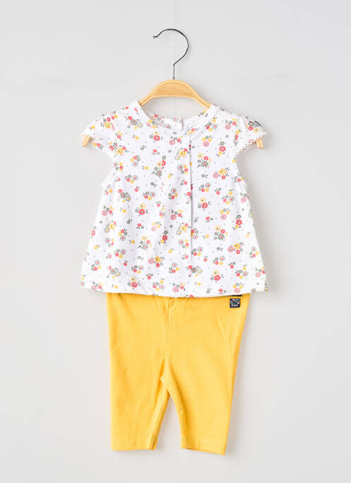 Set pantaloni alb ELLE EST OU LA MER fată