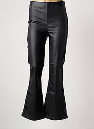 Pantalon evazat elasticitate mărime normală negru CREAM femeie