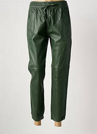 Pantalon 7/8 talie elastică mărime normală verde OAKWOOD femme