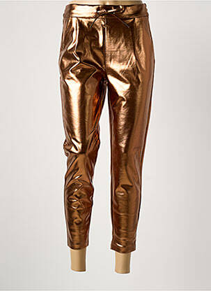 Pantalon 7/8 elasticitate mărime normală portocalie VERO MODA femeie