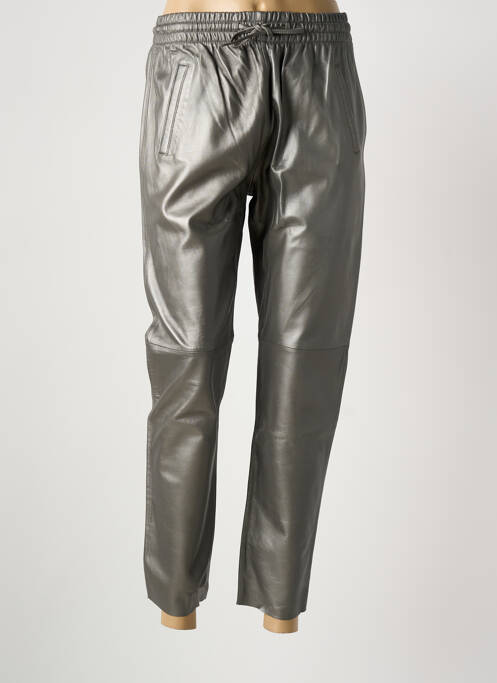 Pantalon 7/8 gri OAKWOOD femeie