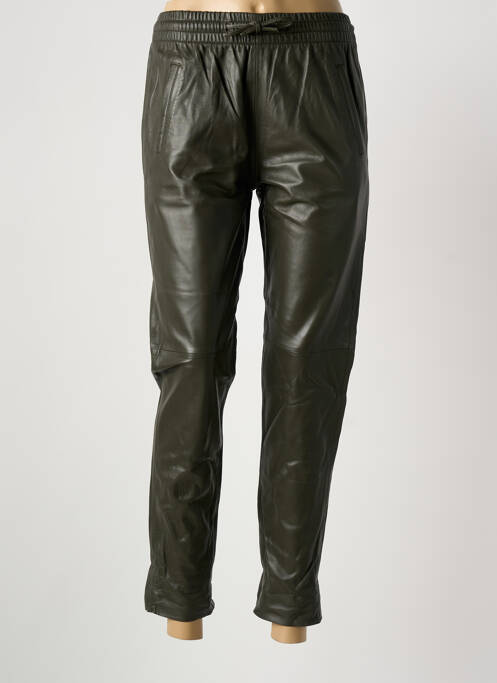 Pantalon 7/8 verde închis OAKWOOD femeie