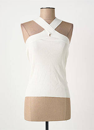 Top alb GRACE & MILA femeie