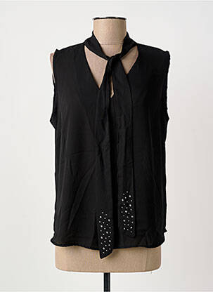 Top negru LOKITA femeie