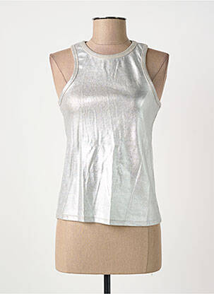 Top argintiu VERO MODA femeie