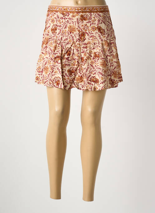 Fustă scurtă bej GRACE & MILA femeie