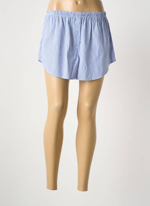 Fustă scurtă albastru THE CORNER femeie