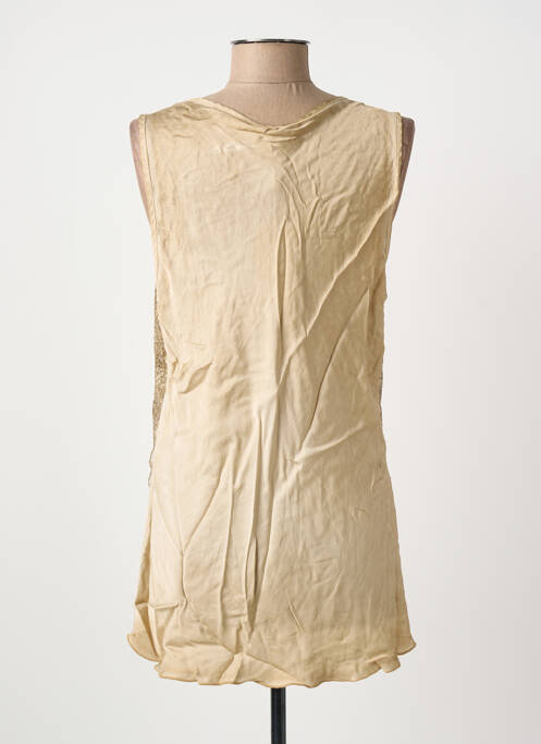 Top bej LOKITA femeie