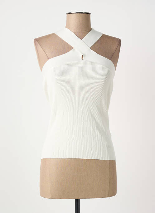 Top alb GRACE & MILA femeie