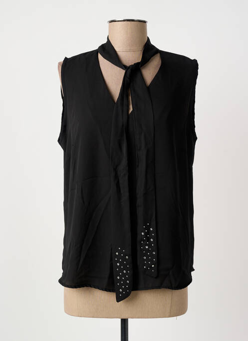 Top negru LOKITA femeie