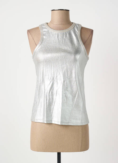 Top argintiu VERO MODA femeie