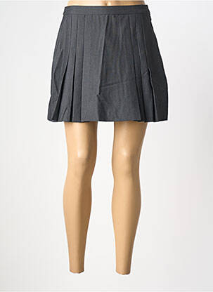 Fustă scurtă gri ONLY femeie