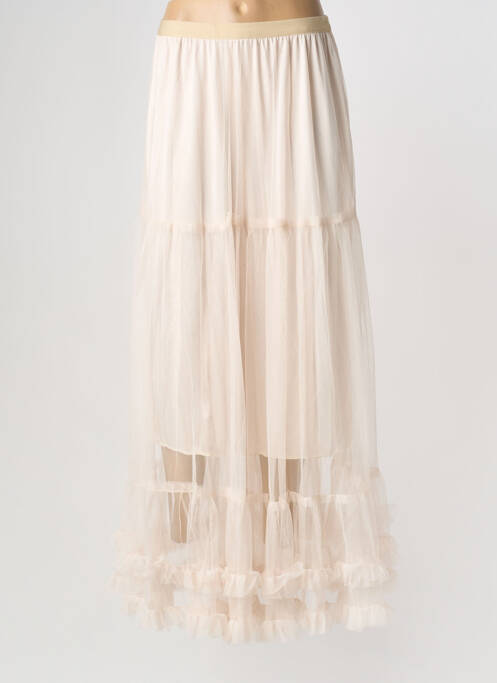 Fustă lungă bej ADILYNN femeie