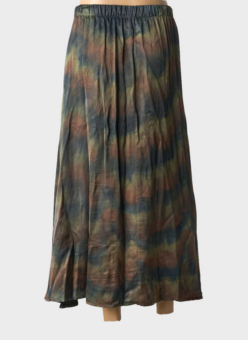 Fustă lungă verde MAISON HOTEL femeie