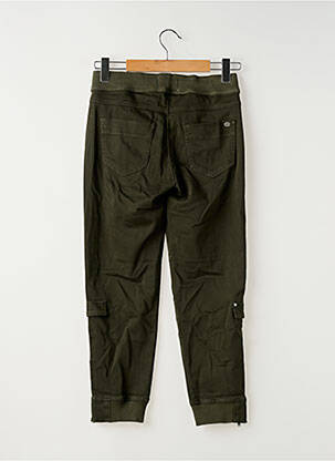 Pantalon cargo croială dreaptă verde FREEMAN T.PORTER femeie