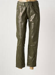Pantalon slim buzunare verde FREEMAN T.PORTER femeie