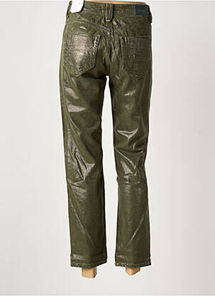 Pantalon slim buzunare verde FREEMAN T.PORTER femeie