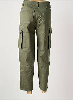 Pantalon cargo croială dreaptă verde FRACOMINA femeie