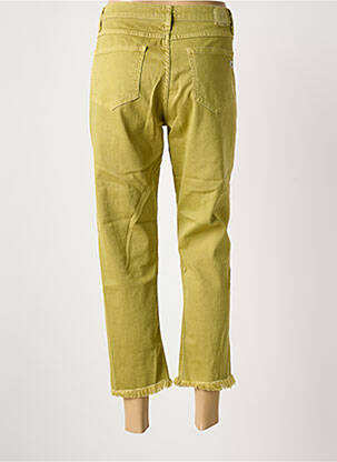 Pantalon slim buzunare verde PLEASE femeie