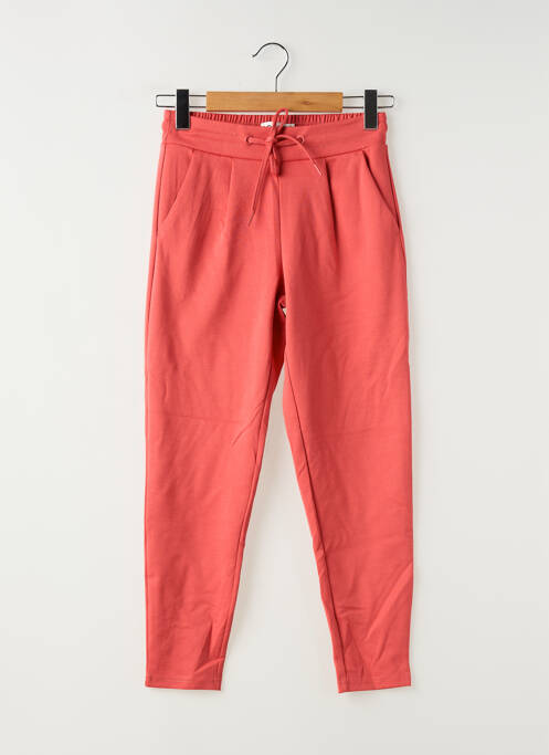 Pantalon chino roz ICHI femeie