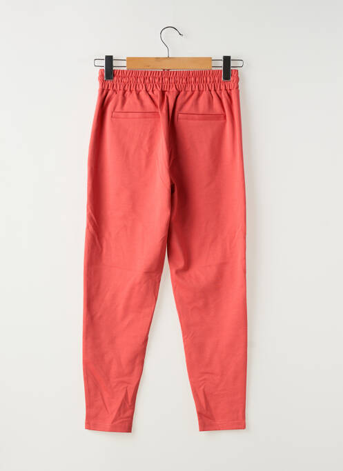 Pantalon chino roz ICHI femeie