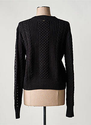 Pulover elasticitate mâneci lungi negru FREEMAN T.PORTER femeie
