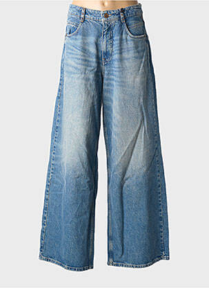 Blugi cu croială largă albastru FREEMAN T.PORTER femeie