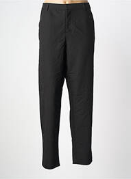 Pantalon chino țesătură poplin mărime normală negru CREAM femeie